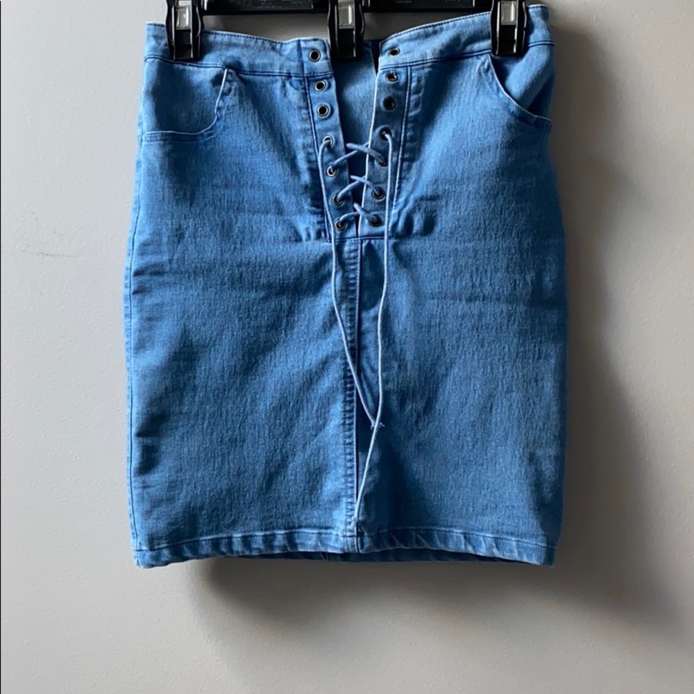 Jean skirt